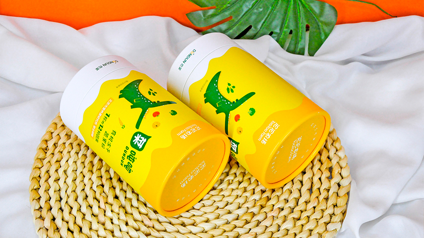 固體飲粉紙罐包裝