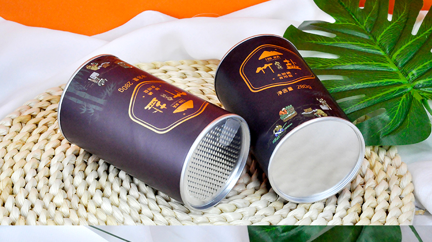 竹鹽紙罐包裝